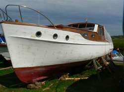 The hull has been sanded